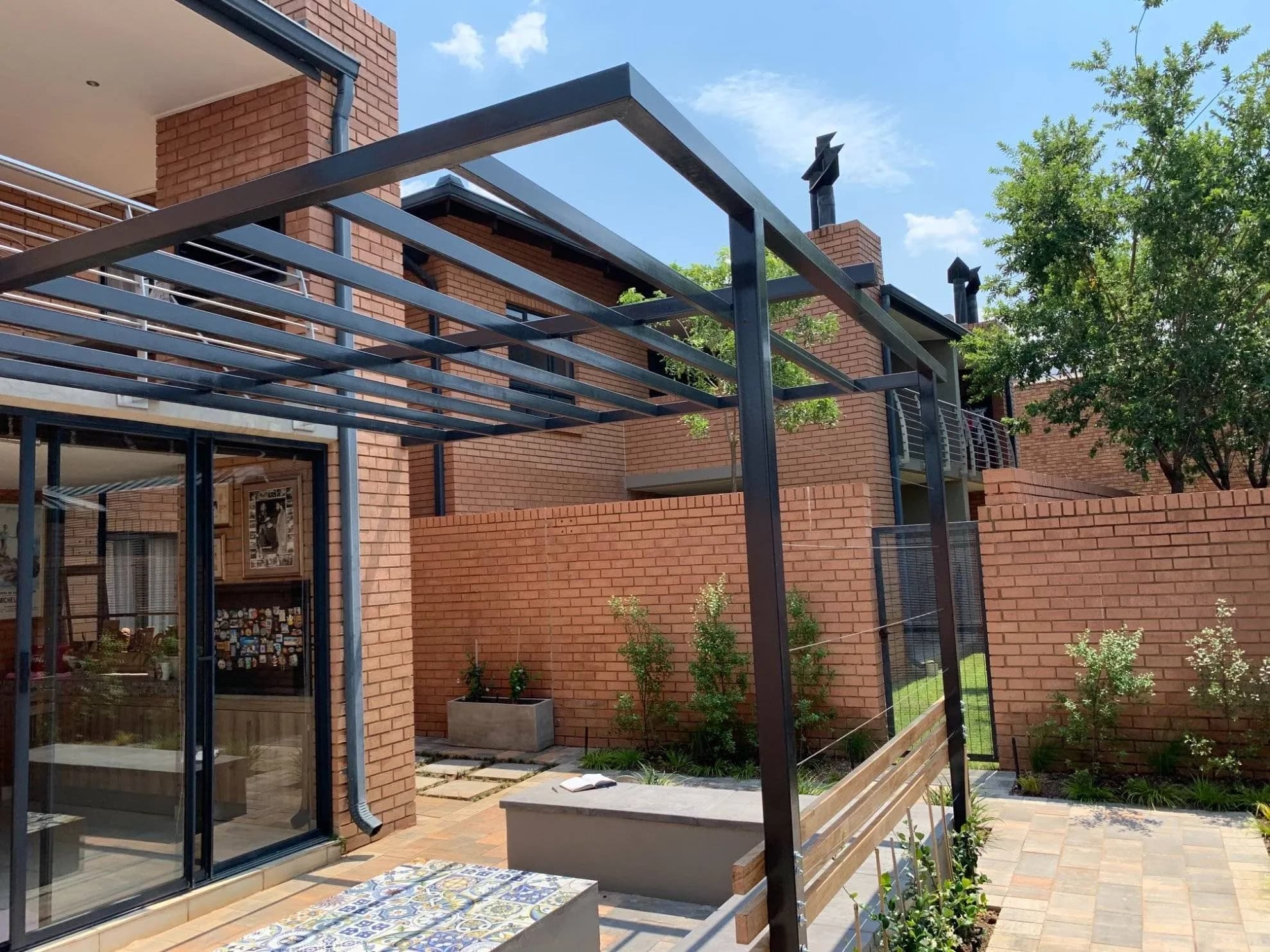 Pergola & Landscaping Project in Silver Lakes — photograph 2 of 4
