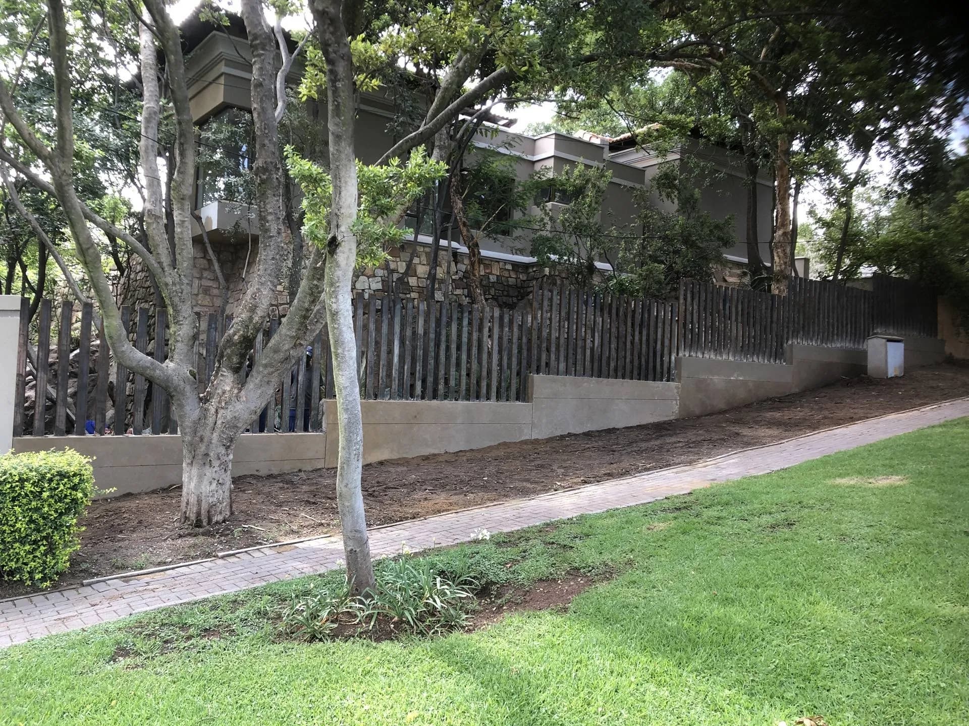 Steel Boundary Wall — Centurion